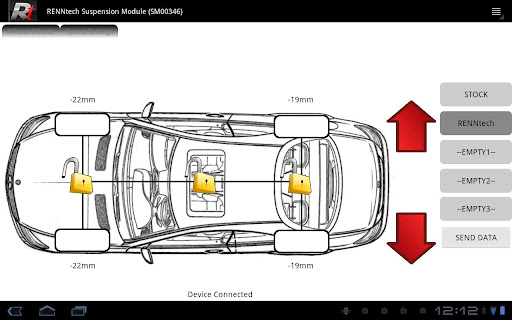 RENNtech Suspension Module Screen 2