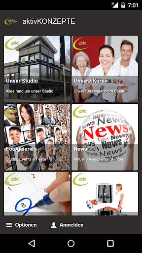 Android application Feelive Training screenshort