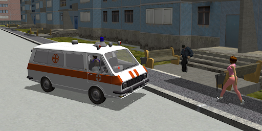 Android application Ambulance Simulator Emergency screenshort