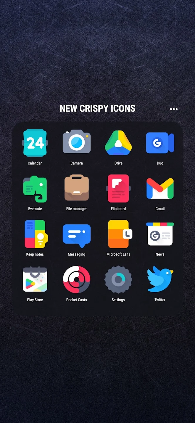 Crispy Icon Pack Mod Apk Download