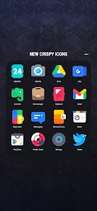 Crispy Icon Pack v3.9.8 [Patched]