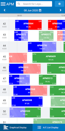 Android application APM OpsConnect screenshort