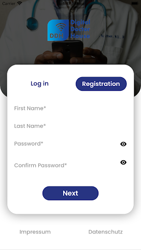 Android application DDH screenshort