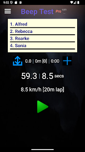 Beep Test Pro Screenshot