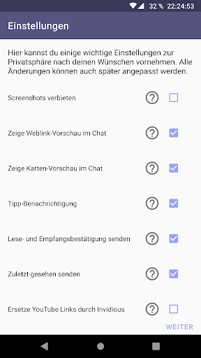KWO Messenger Screen 2