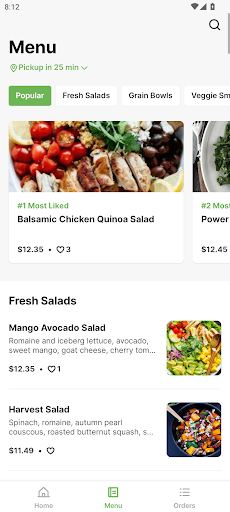 Green Apron Cafe Screen 2