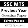 SSC MTS Previous Year Papers