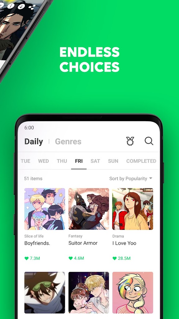 WEBTOON Screenshot 3 WEBTOON Screenshot 3