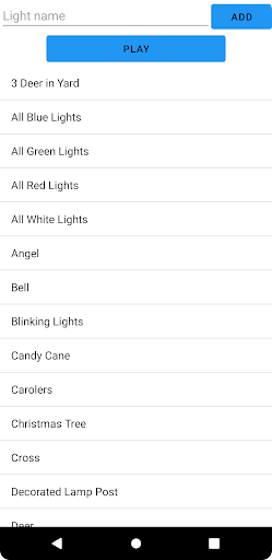 Android application Christmas Scavenger Hunt screenshort