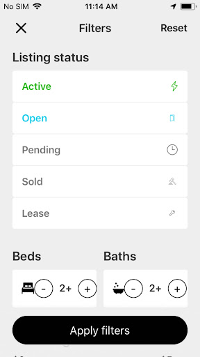 Dallas Home Finder Screen 3