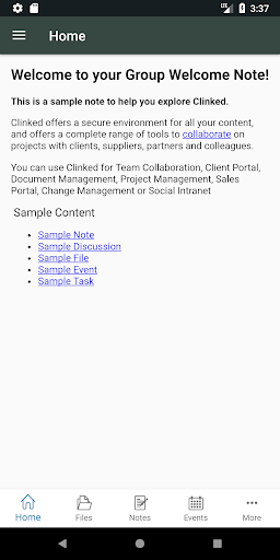 FileCenter Portal Screen 2