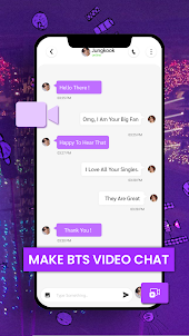 BTS love chat simulator for bt