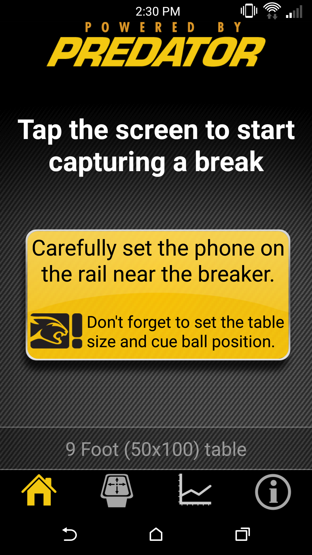 Android application Break Speed screenshort