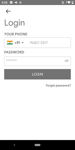 Android application PicKMe Cab Driver screenshort