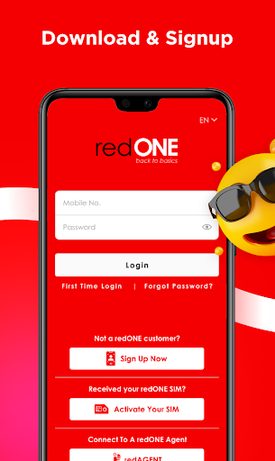 Android application redONE 1App MY screenshort