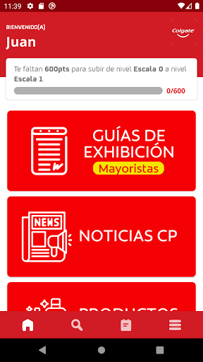 Android application Marea Roja screenshort