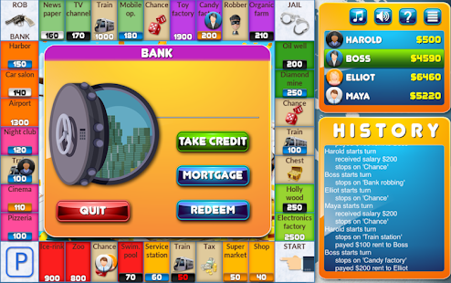 CrazyPoly - Business Dice Game Screenshot