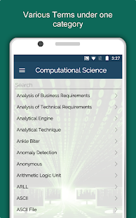 Computer Science Dictionary Screenshot