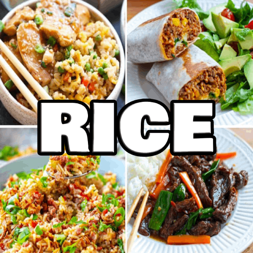 Rice Recipes : CookPad logo