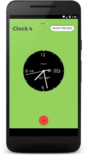 Live Clock Wallpaper Screenshot 3 - AppWisp.com