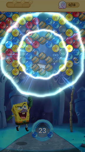 Screenshot of SpongeBob: Bubble Pop NETFLIX
