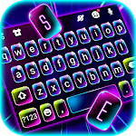 Neon Light Keyboard Theme Apk