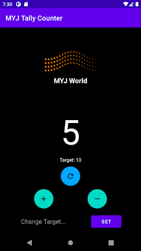 MYJ Tally Counter Screen 3