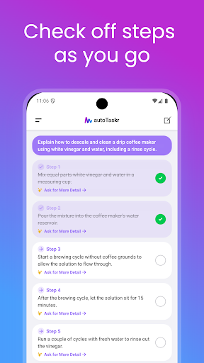 autoTaskr AI Task Checklist