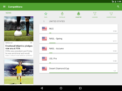 BeSoccer MOD APK (Subscribed Unlocked) 10