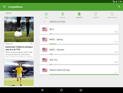 BeSoccer - Soccer Live Score Screenshot