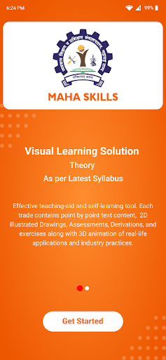 Android application MAHA SKILLS screenshort