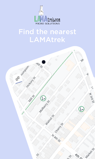 Android application LAMAtrek screenshort