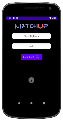 Android application MatchUp | Fighting Games screenshort