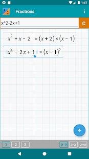 Fraction Calculator + Math PRO Tangkapan layar