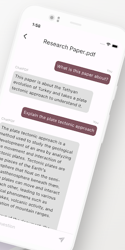 ChatPDF Screen 2