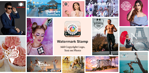 Watermark Stamp: Text on Photo