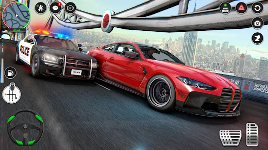US Police Car Chase Theft Game