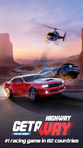 Highway Getaway: Police Chase APK + MOD [Unlimited Money and Gems] 1