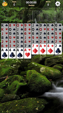 #2. FreeCell Solitaire Card Game (Android) By: Classic Mobile Game Software