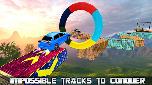 Impossible Tracks Stunt Car Racing Fun: Car Games androidhappy screenshots 1