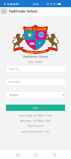 Android application Pathfinder Global School screenshort