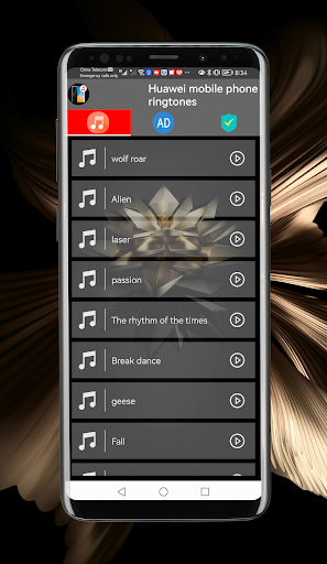 Android application HUAWEI Phone Ringtones screenshort