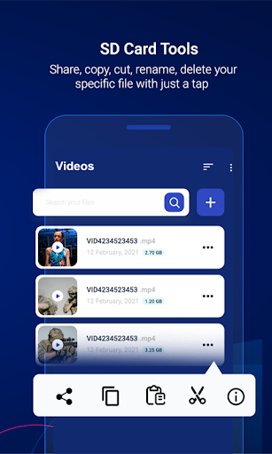 SD Card File Transfer manager ekran görüntüsü