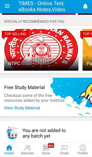 Android application TIMES - Online Test, eBooks No screenshort