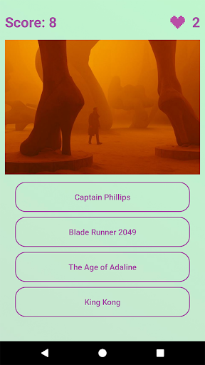 Guess the Movie By Frame: Movi Screen 3