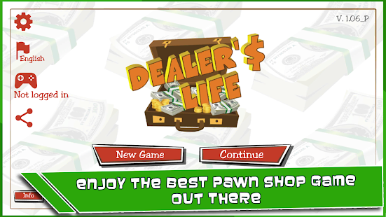 Captura de tela do Dealer's Life Pawn Shop Tycoon