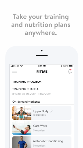 Fitme Community Screen 2