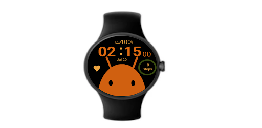 Android Robot Watch Face screenshot 3