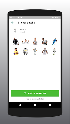 Juventus Stickers Screen 3
