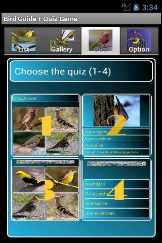 Bird Guide + Quiz Game screenshot 3